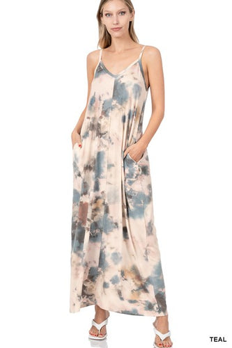 Max - Tie Die Maxi Dress