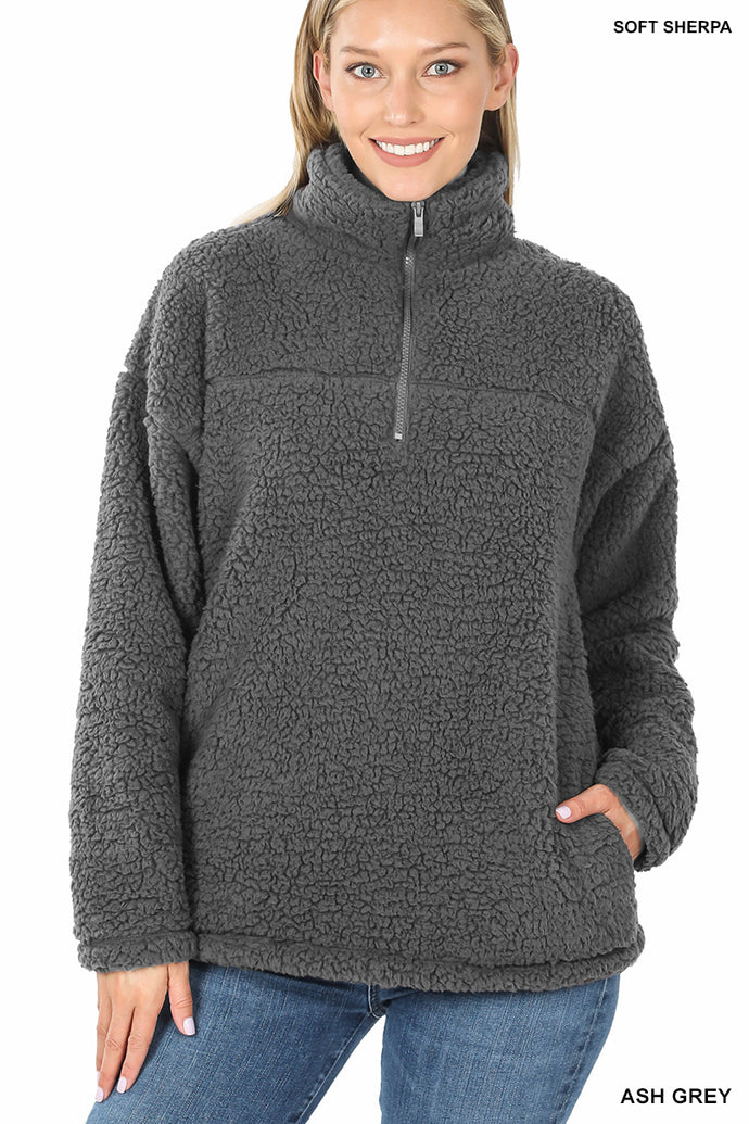 Sofie Half Zip Pullover